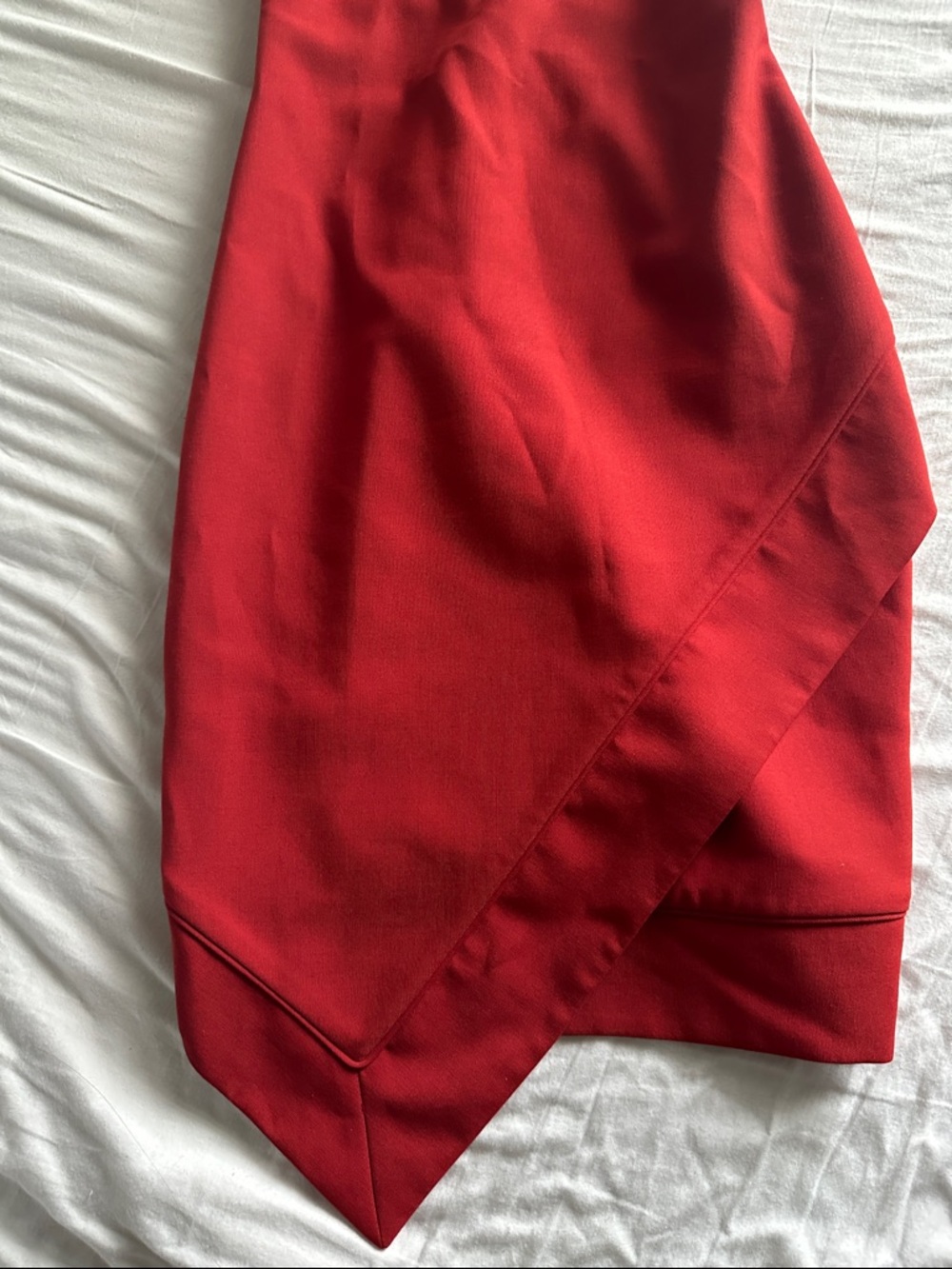 NWOT Elizabeth and James Red Midi Sheath Dress - Picture 6 of 9